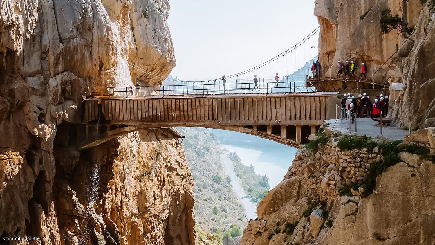 Caminito del Rey Andalusie Španělsko