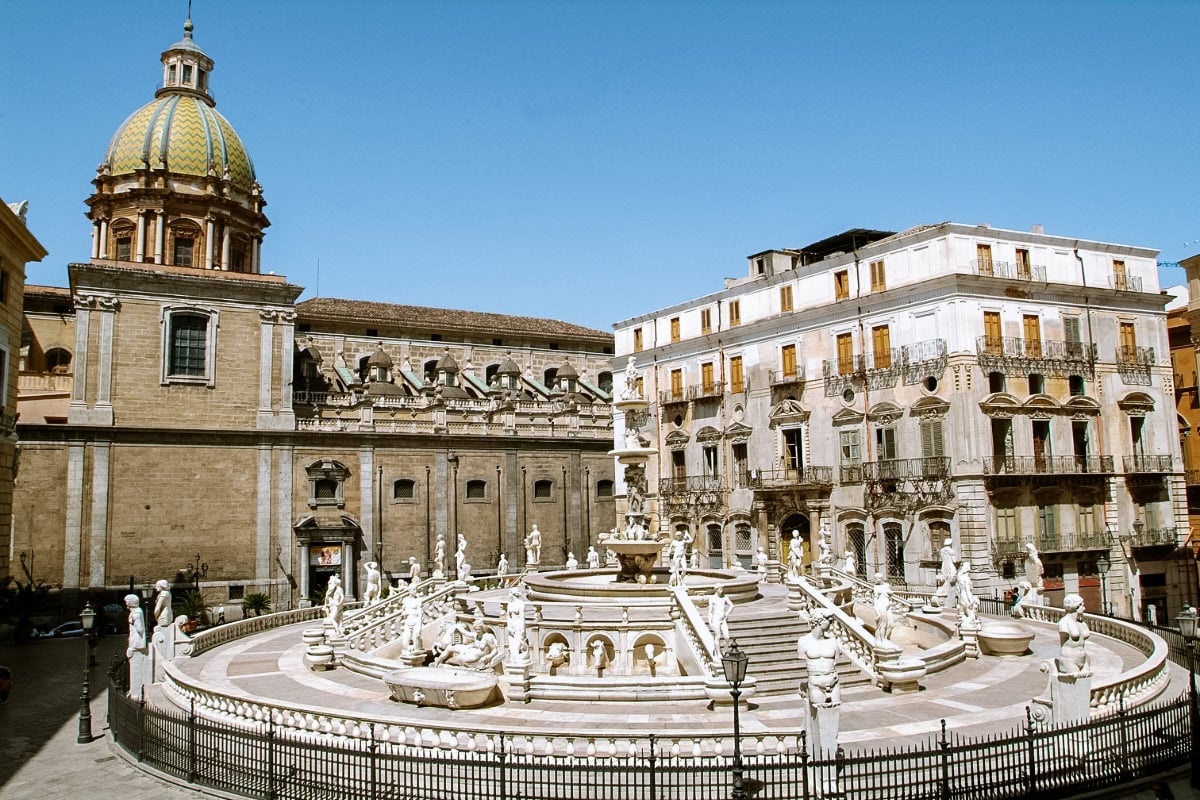 Piazza Pretoria co navštívit v Palermu, Sicílie