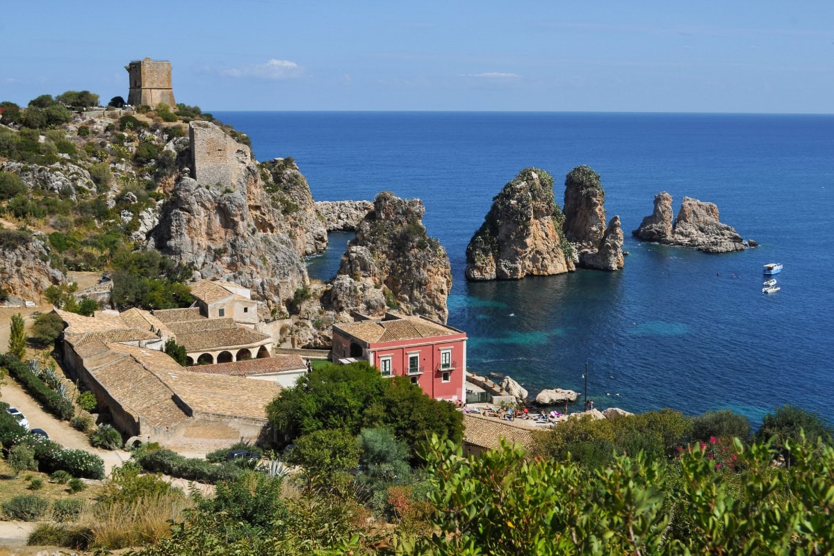 Tonnara di Scopello co navštívit v okolí Palerma