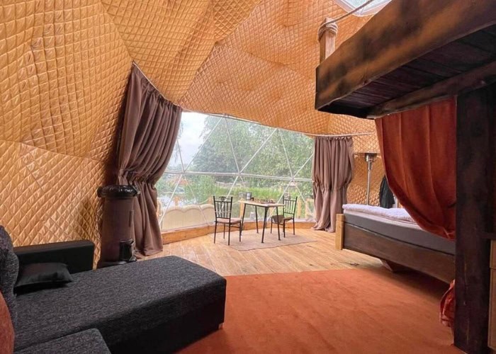 Glamping v Českém Švýcarsku