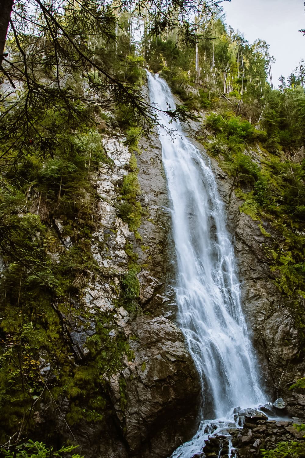 soutěska Kitzlochklamm / kam v okolí Zell am See