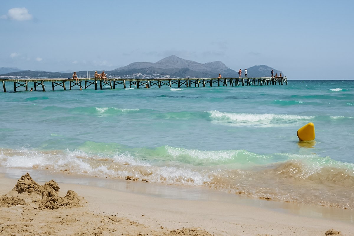 Playa de Muro Mallorca nejkrásnější pláže