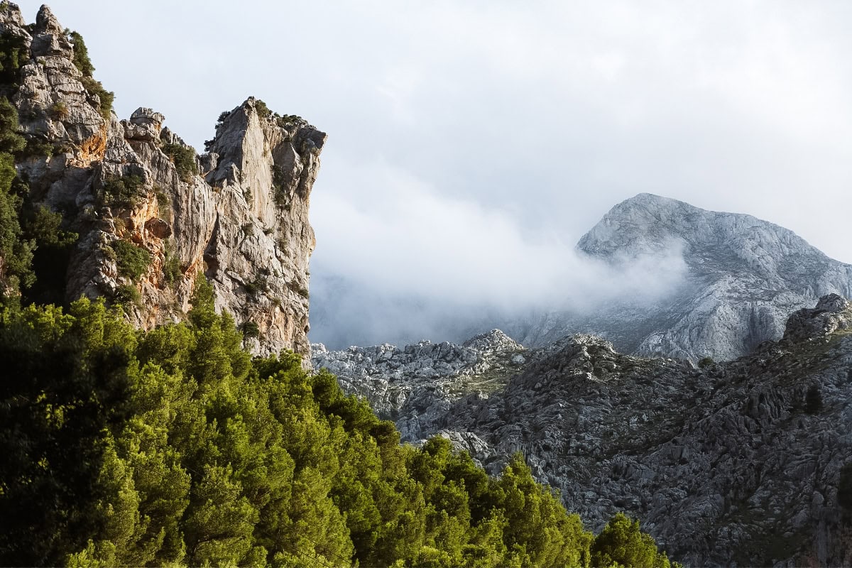 Serra de Tramuntana co vidět na Mallorce