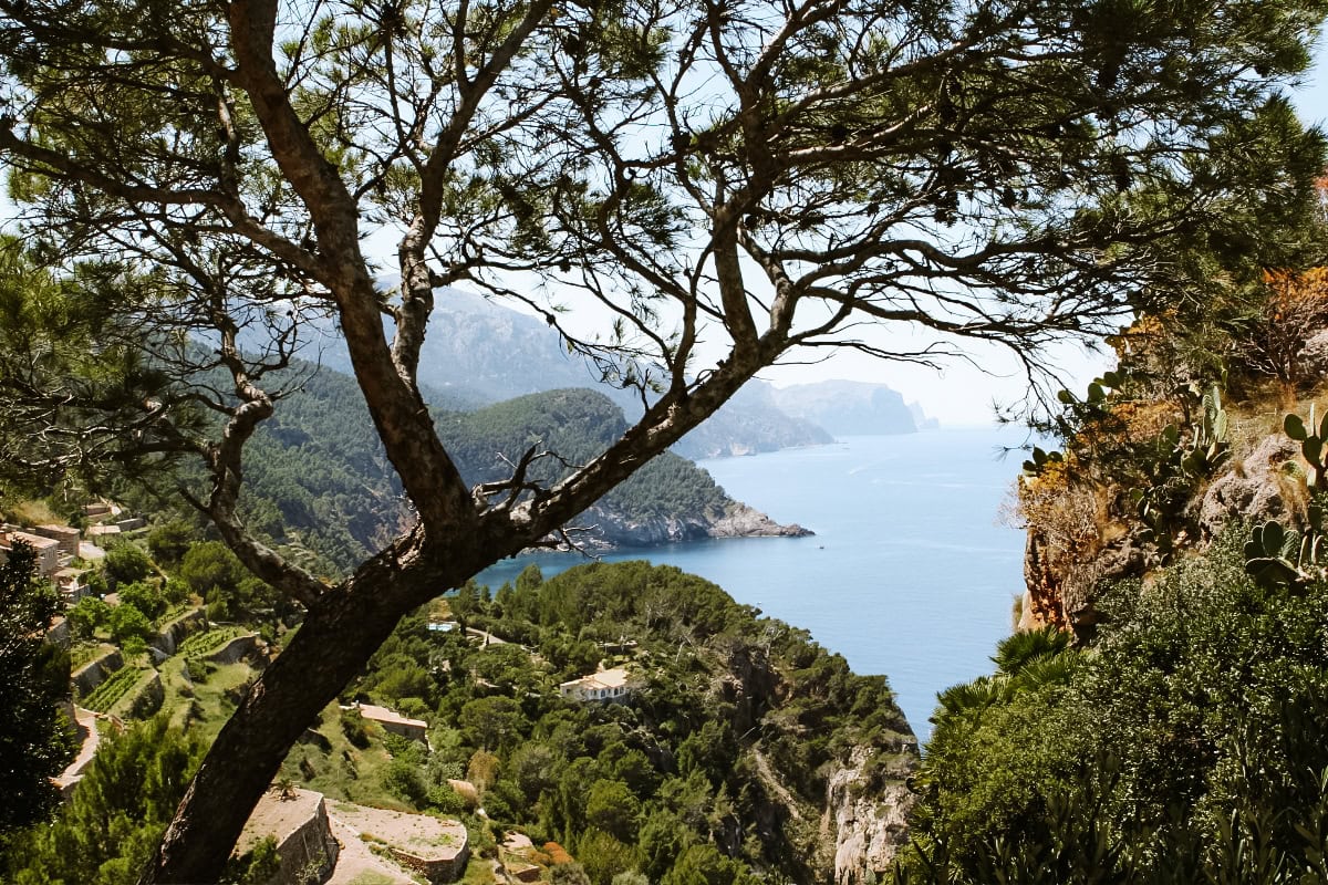 Son Marroig a vyhlídka Sa Foradada