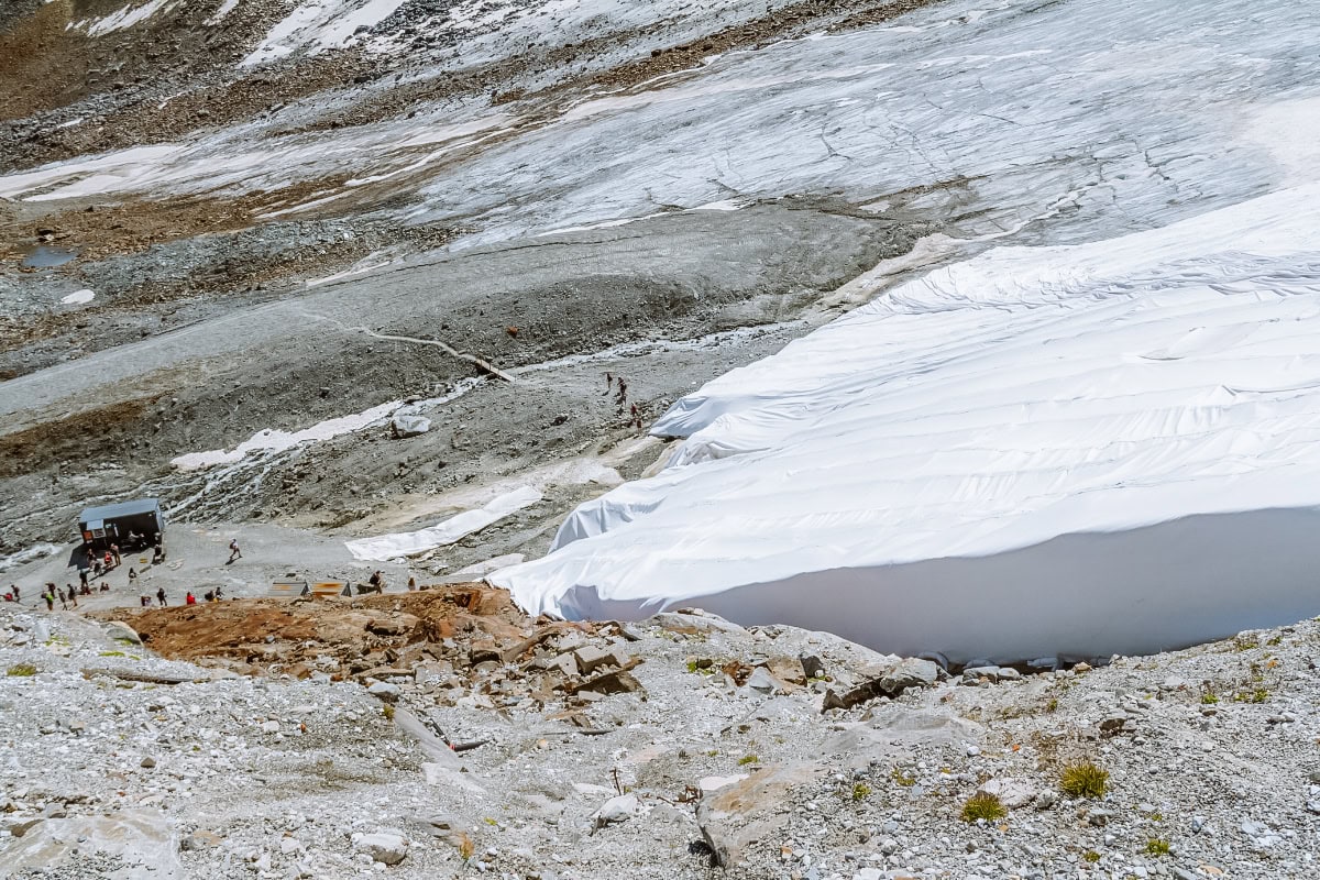 Lanovka na Top of Tyrol, kam v rakouských Alpách