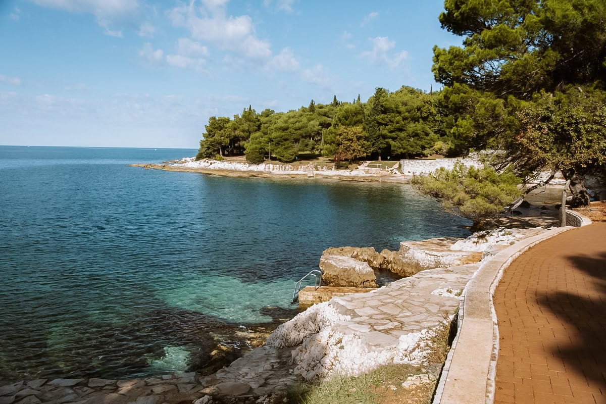 Poreč pláže