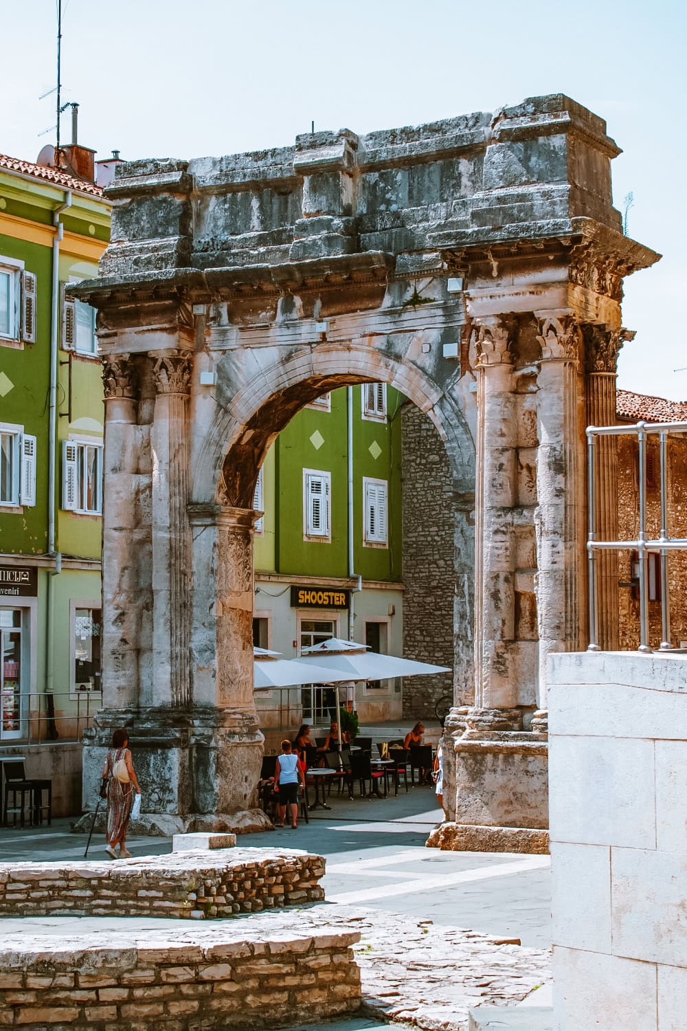 Pula co navštívit na Istrii Chorvatsko