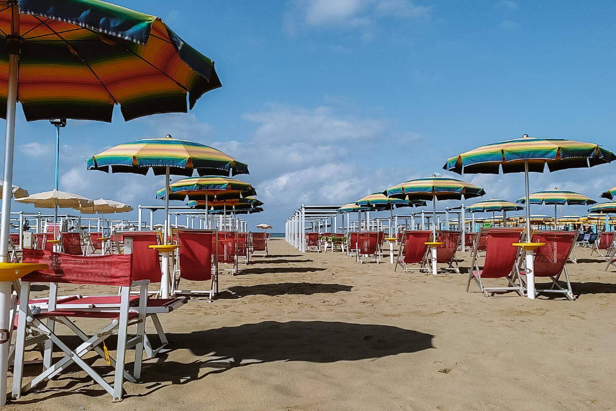 Viareggio toskánské pobřeží