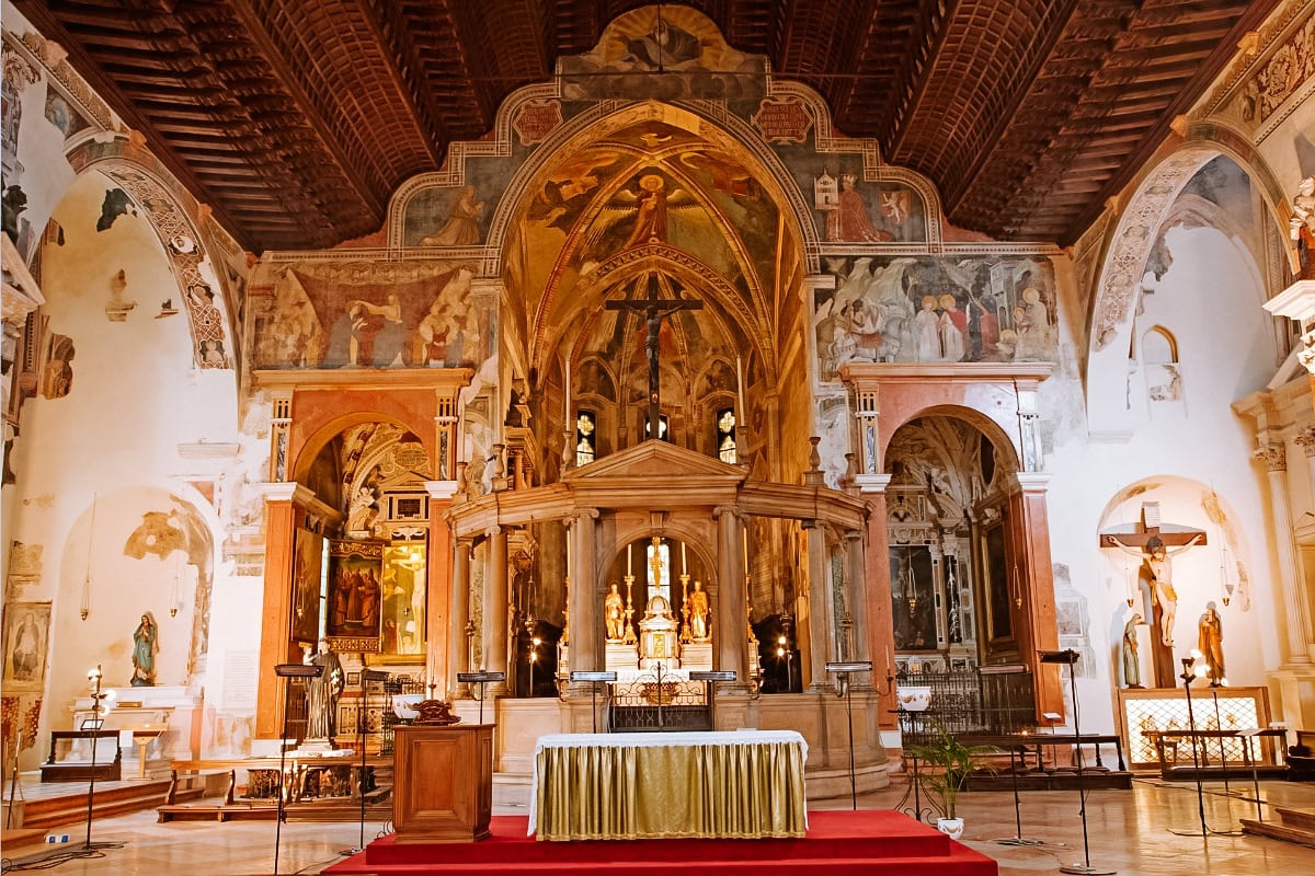 Kostel San Fermo Maggiore - horní kostel