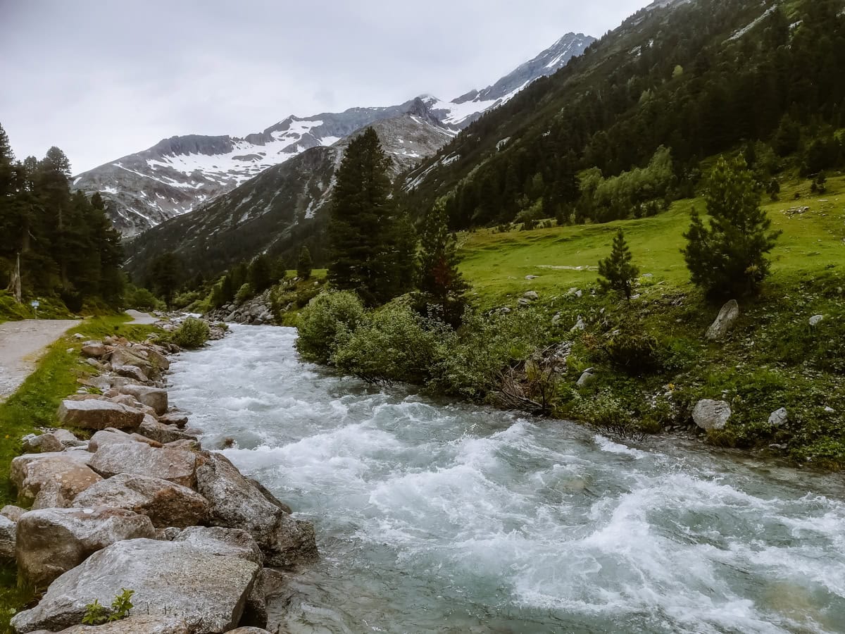Zillertalské Alpy Schlegeis