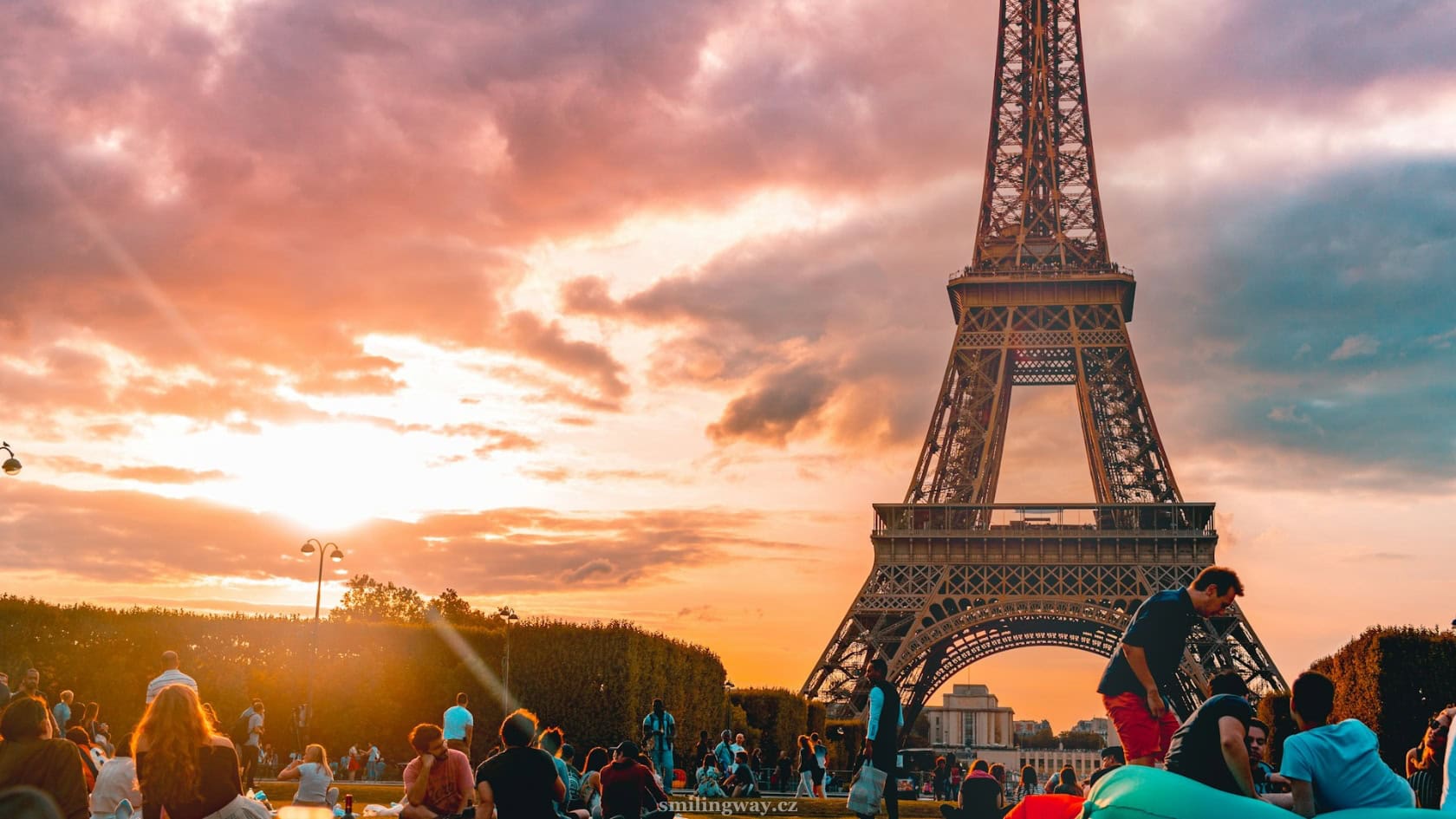 Eiffelova věž v Paříži