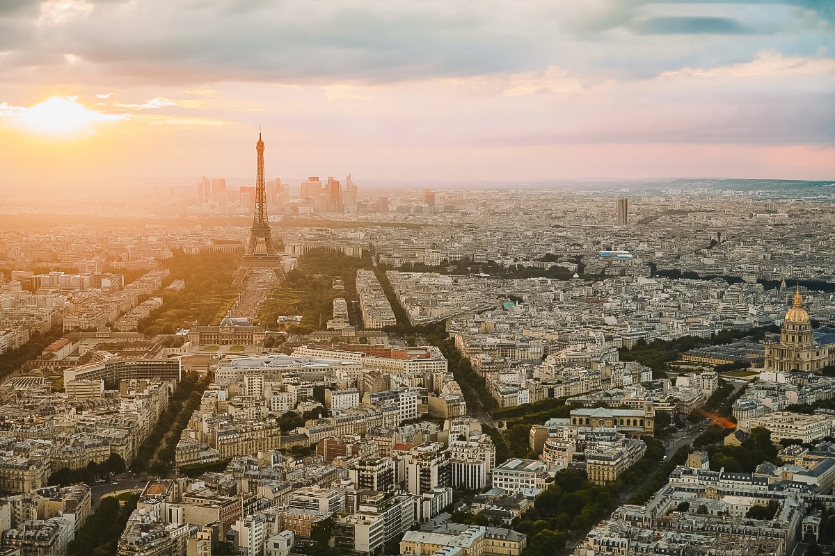 Výhled z Tour Montparnasse