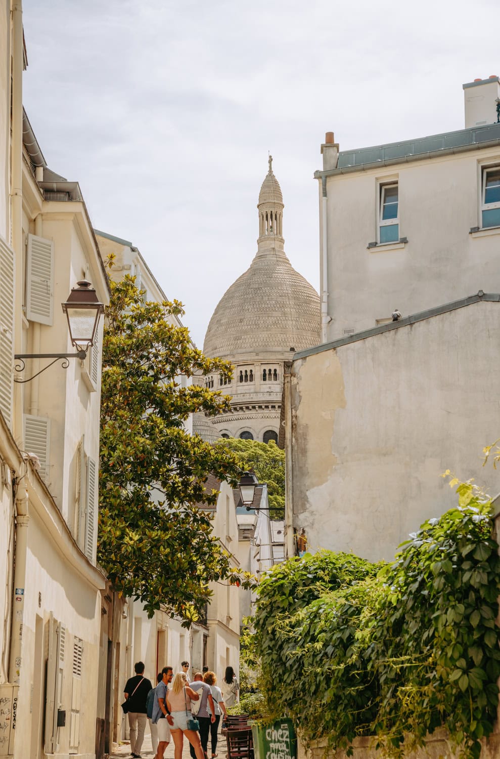 Montmartre v Paříži