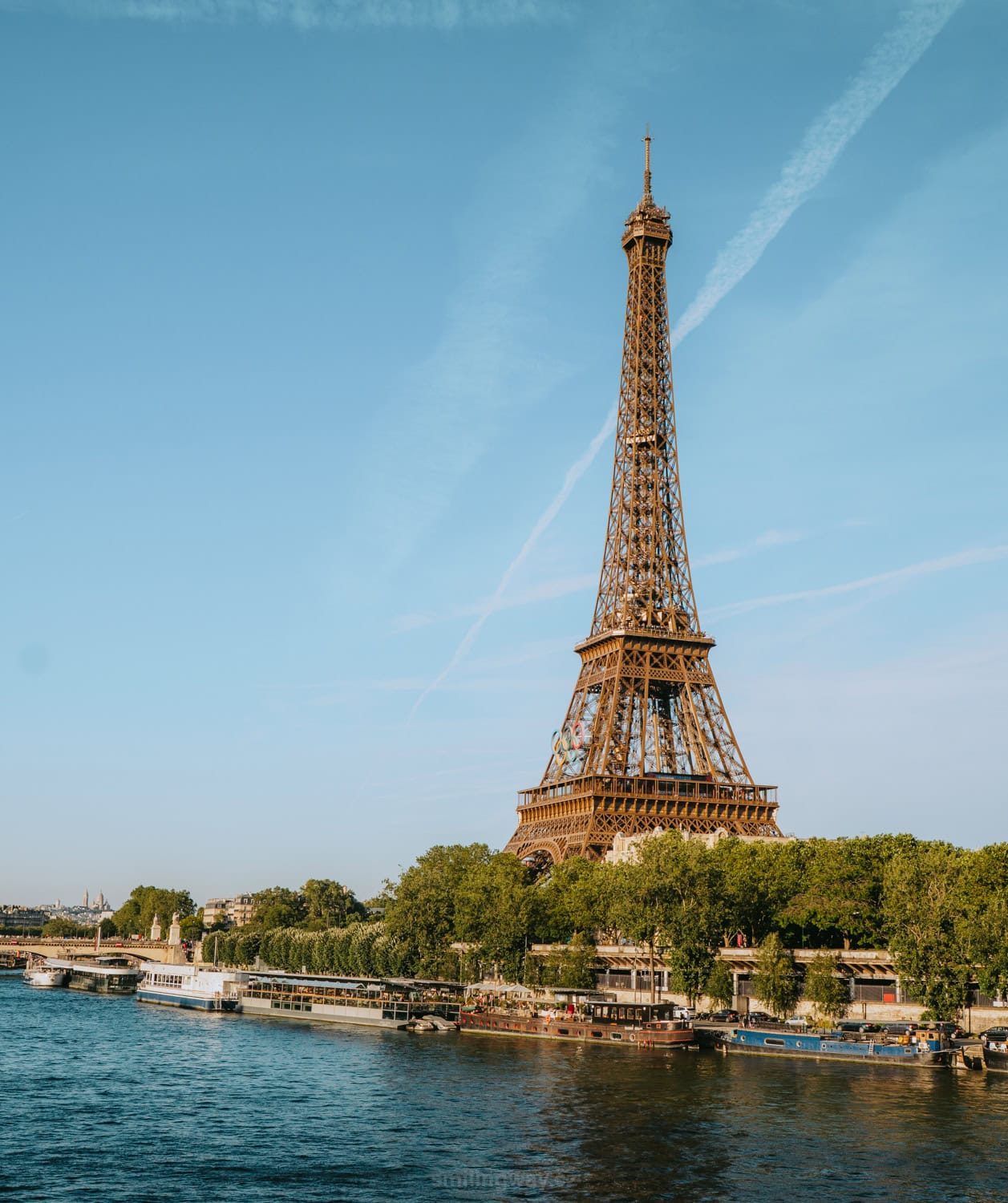 výhled z mostu Pont de Bir Hakeim