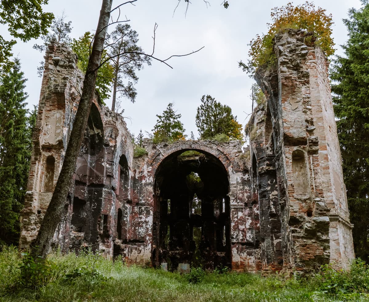 zřícenina kostela sv. Jana Křitele Tachov