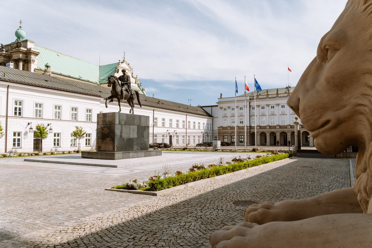 Varšava prezidentský palác