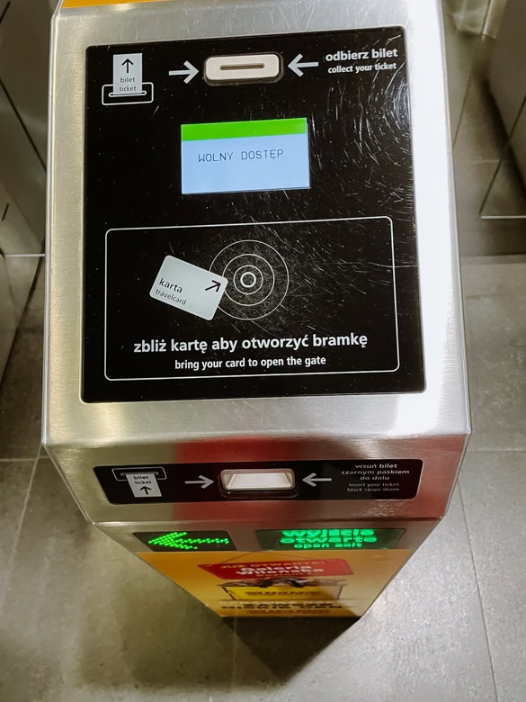 metro ve Varšavě