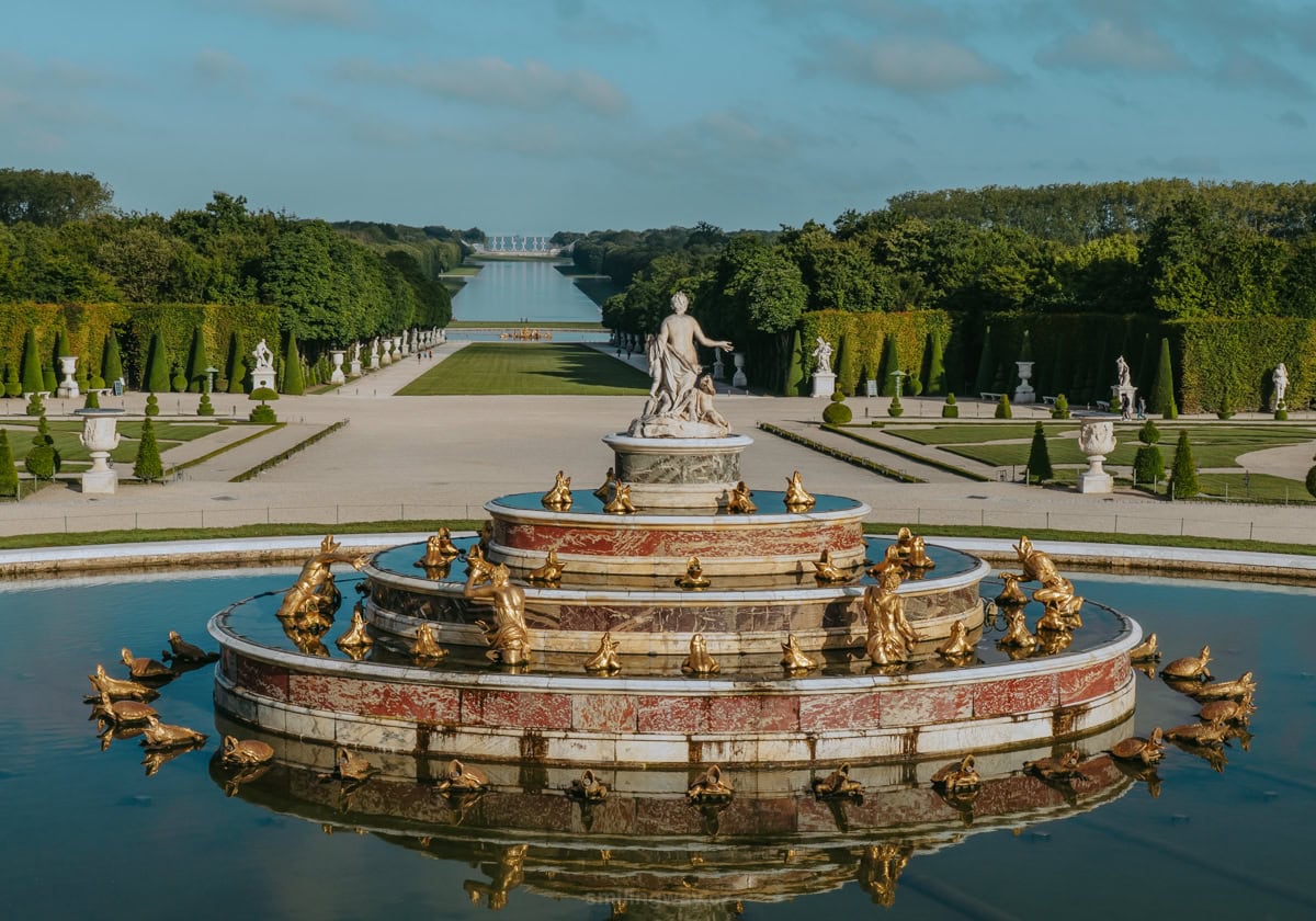 zámek Versailles v Paříži