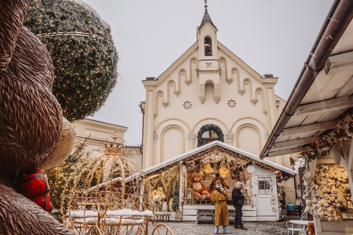 Vánoční dům v Karlových Varech