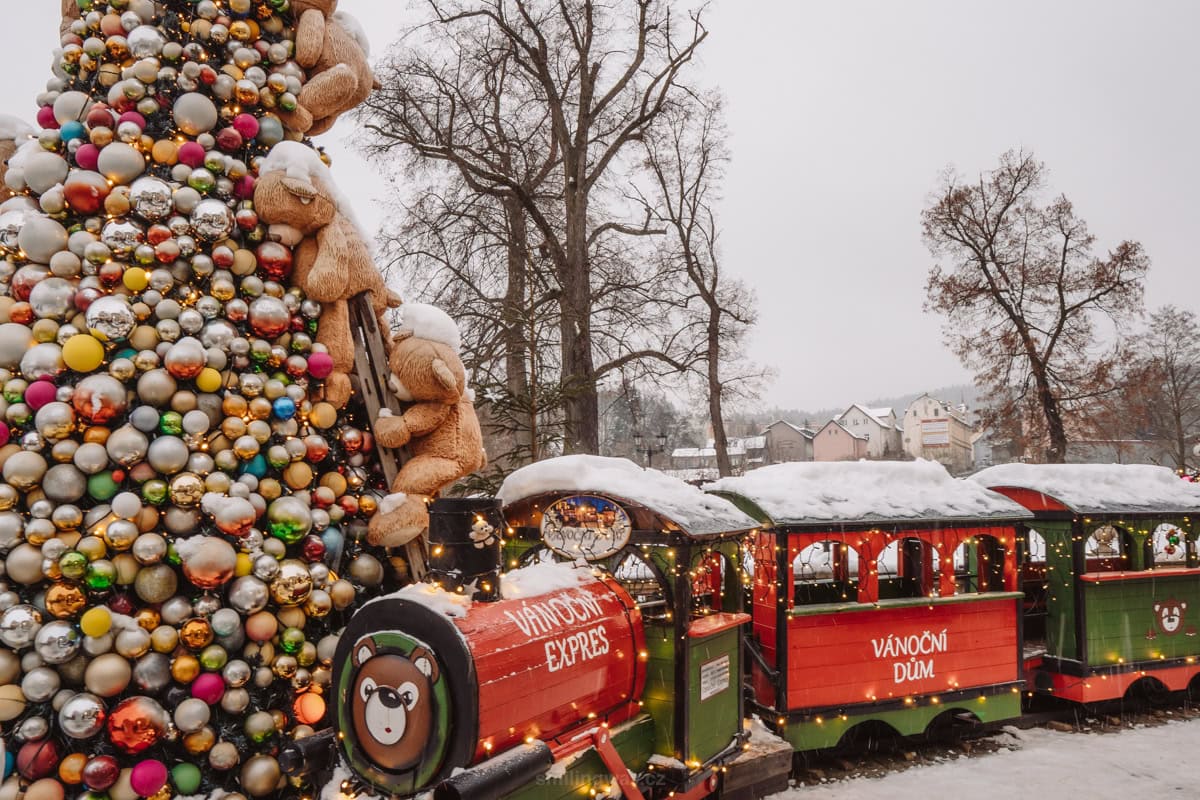 Vánoční dům v Karlových Varech