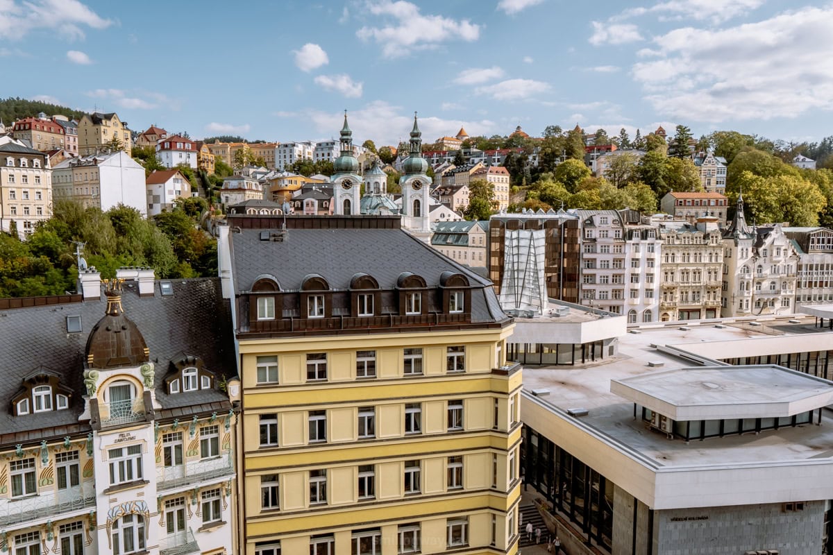 Zámecká věž Co navštívit v Karlových Varech