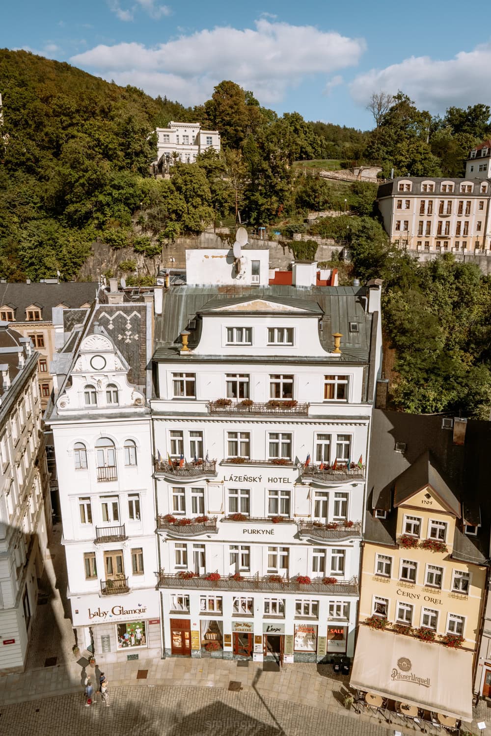 Zámecká věž Co navštívit v Karlových Varech