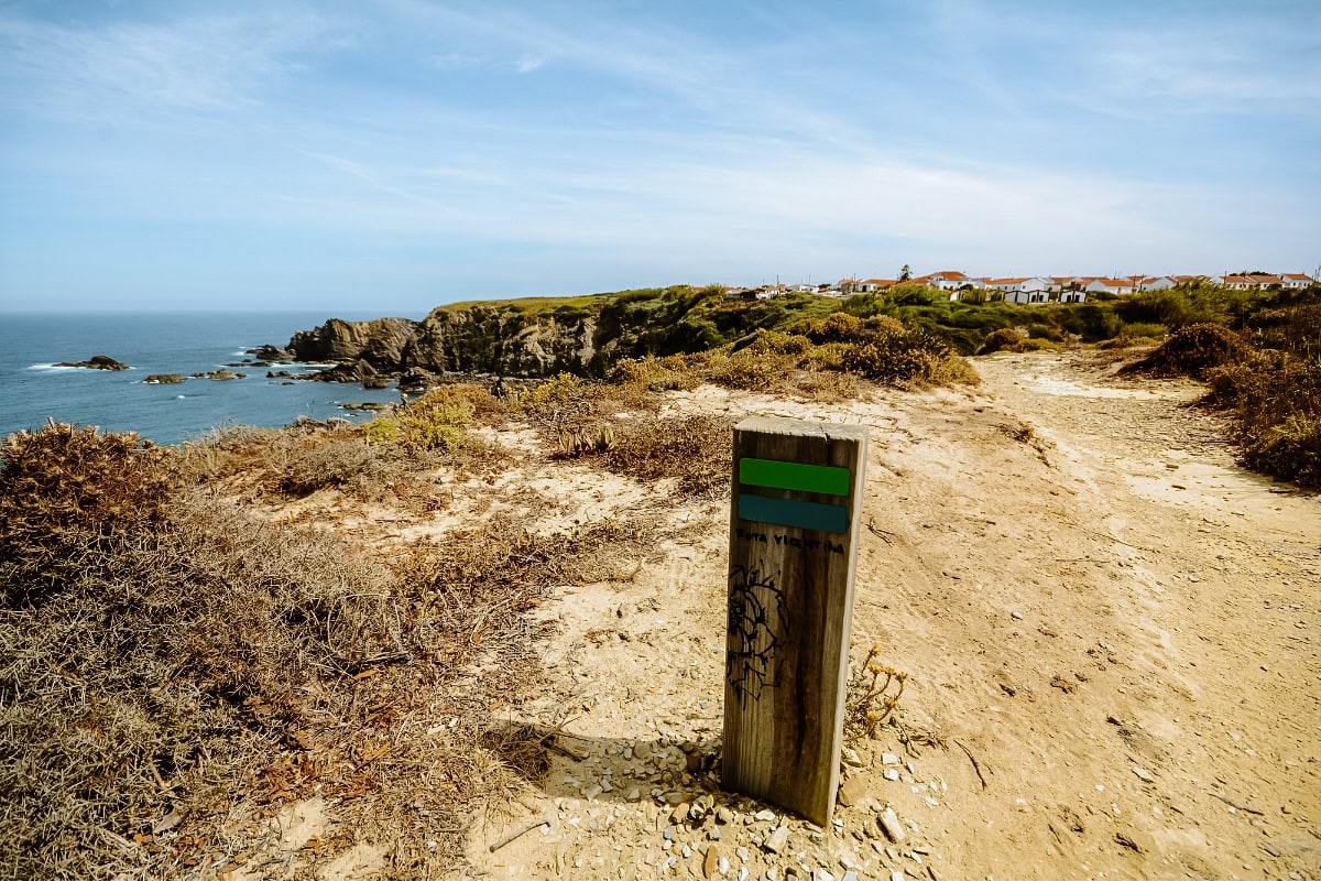 Rota Vicentina značení Rota Vicentina značení