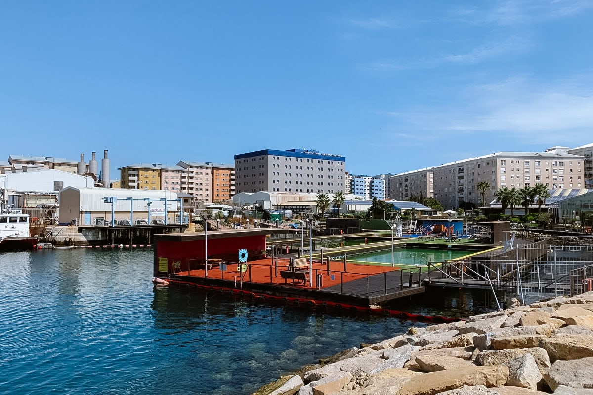 Přístav v Gibraltaru