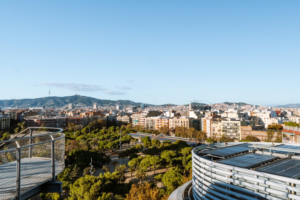býčí aréna Las Arenas Barcelona