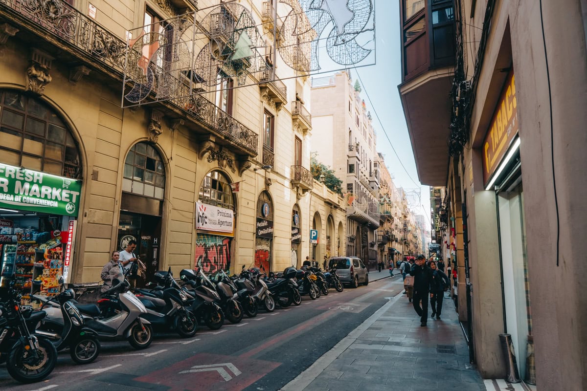 El Raval - itinerář pro 4 dny v Barceloně