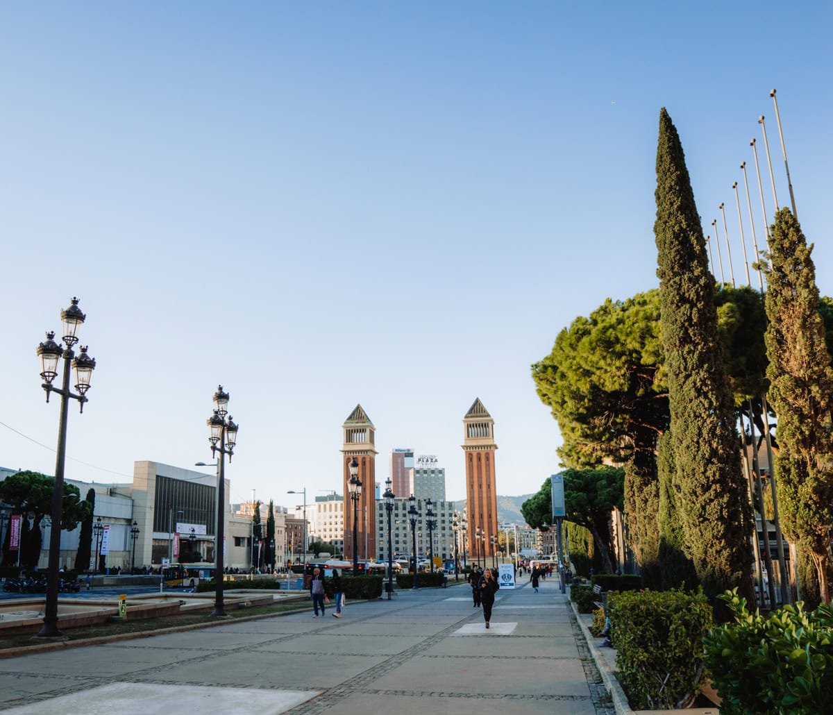 Národní muzeum (MNAC) a Magická fontána
