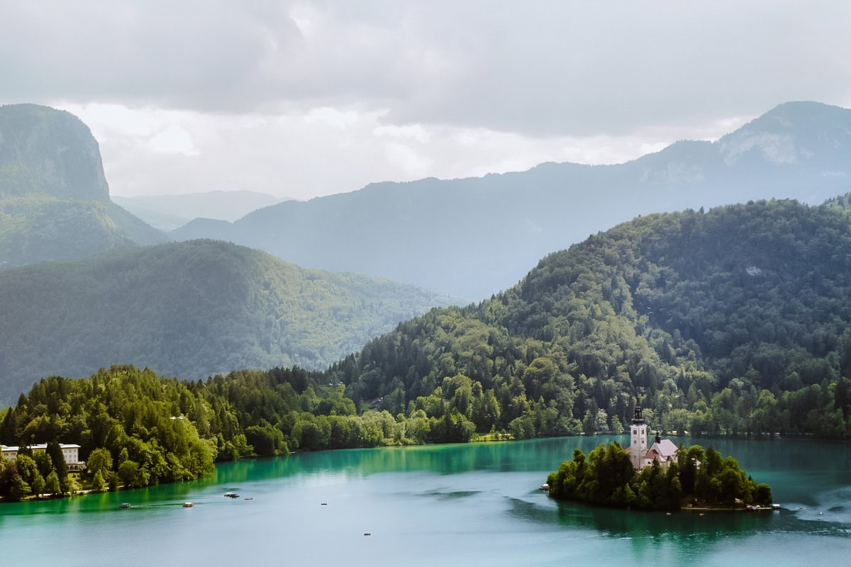 Jezero Bled - nejkrásnější alpská jezera do 7 hodin autem z České republiky