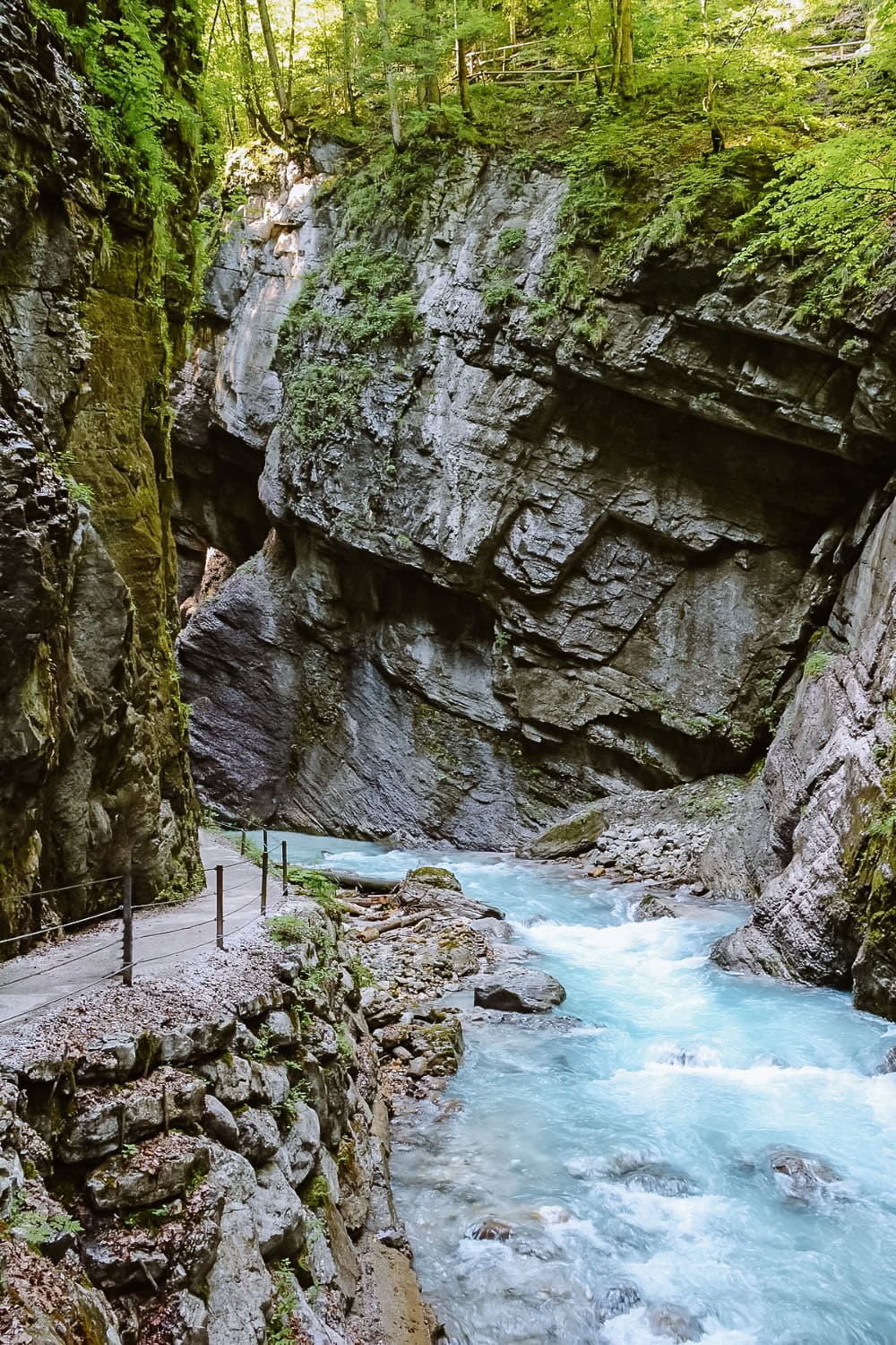 Soutěska Partnachklamm