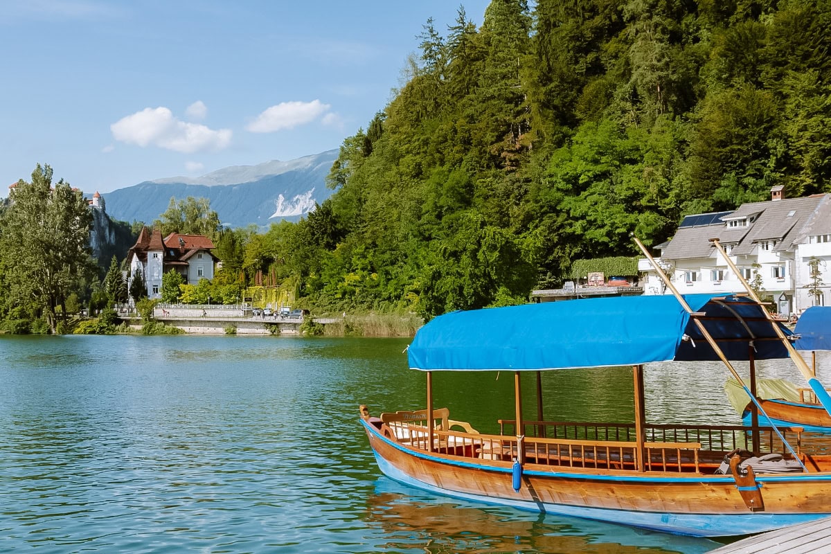 Pletna Bledské jezero
