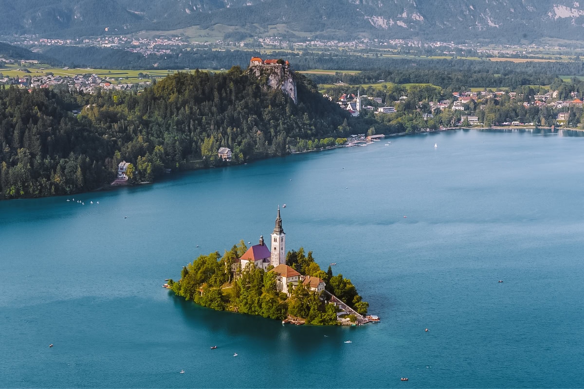 jezero Bled (Slovinsko) - itinerář a co navštívit