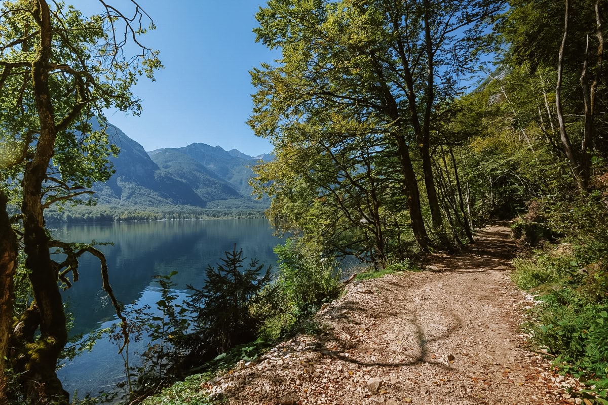 Procházka kolem jezera Bohinj