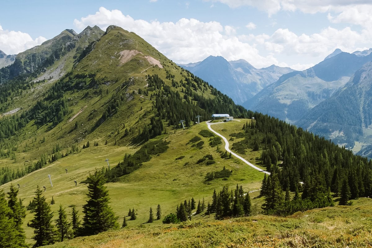 cesta na Krahbergzinken
