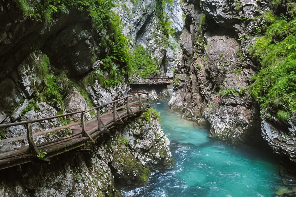 soutěska Vintgar