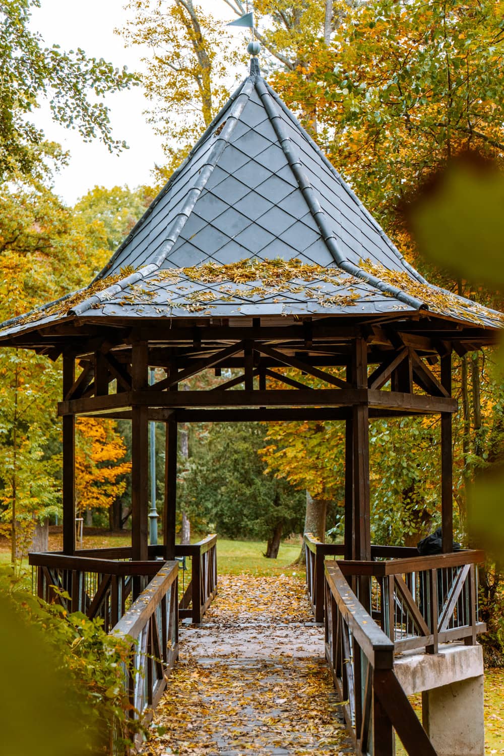 Lázeňský park v Klášterci nad Ohří
