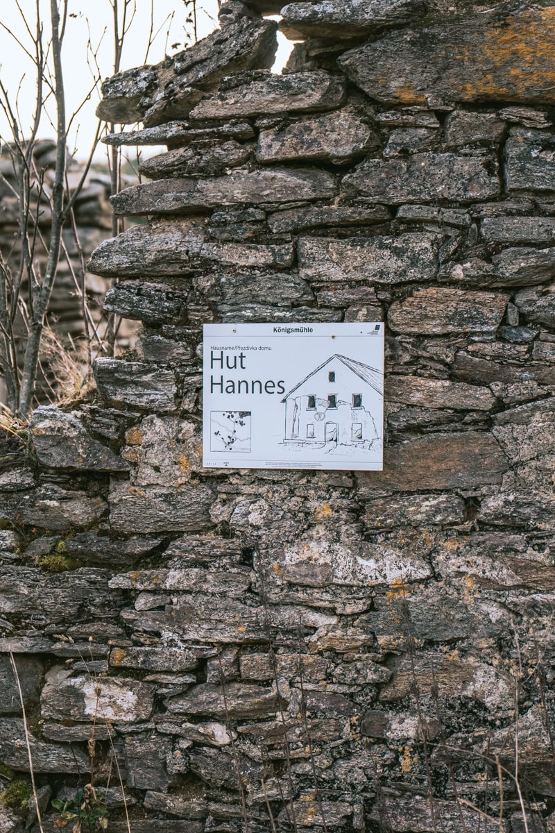 Zaniklá osada Königsmühle