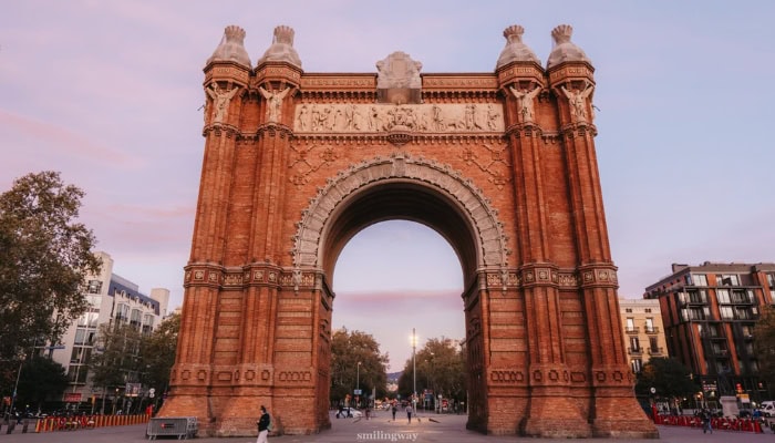 Vítězný oblouk v Barceloně