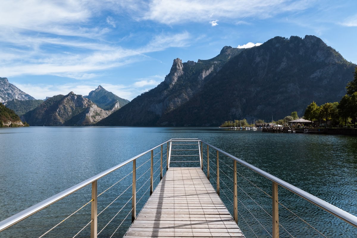 Vyhlídka Sky Waterwalk v Ebensee