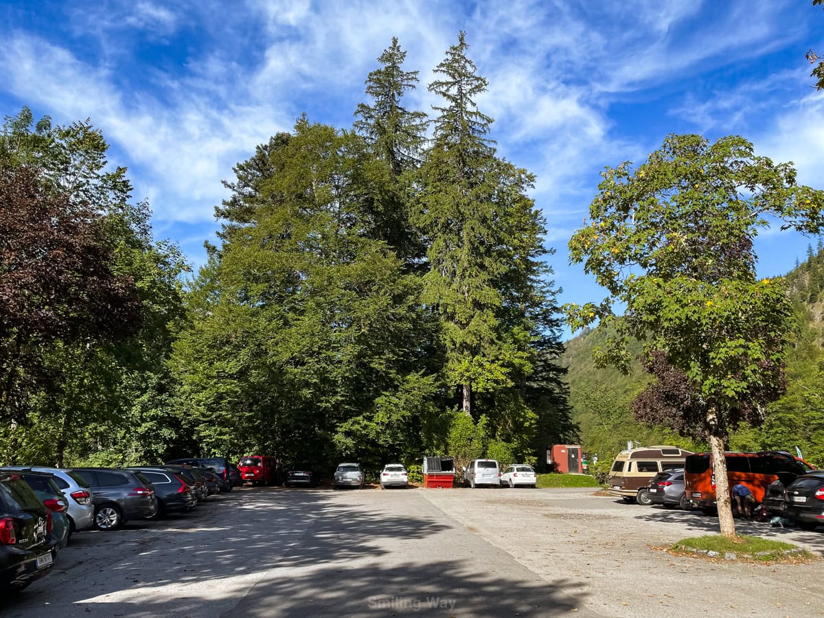 Parkoviště u Langbathsee