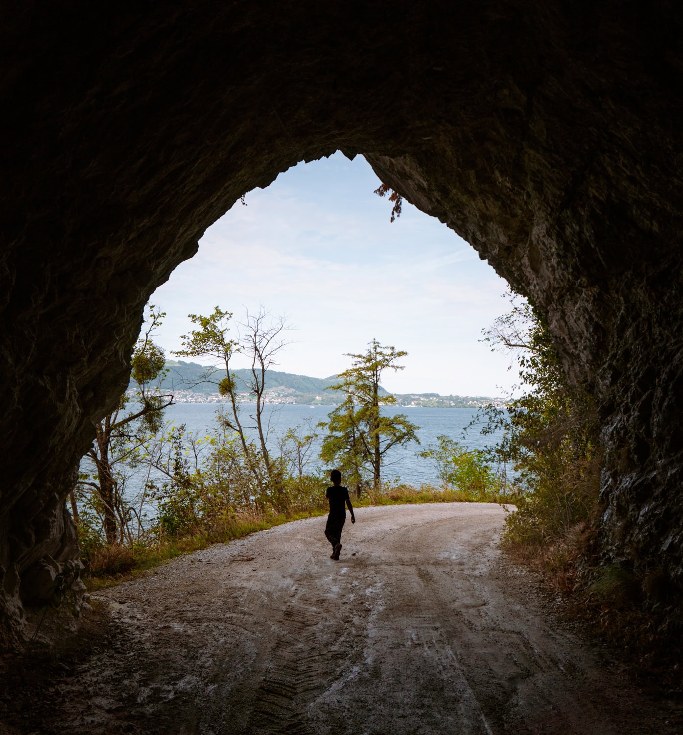 Tunely při okružní cestě přes Miesweg