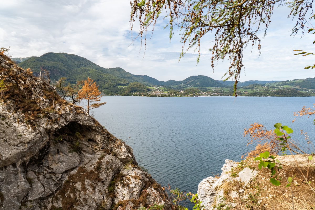 Výhled od tunelu při okružní trase přes Miesweg