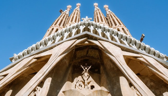 Fasáda Umučení Sagrada Família