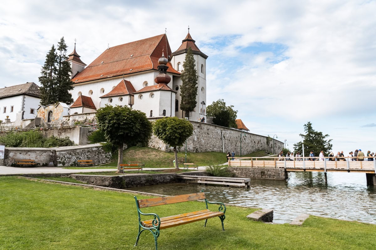 Kostel v Traunkirchen