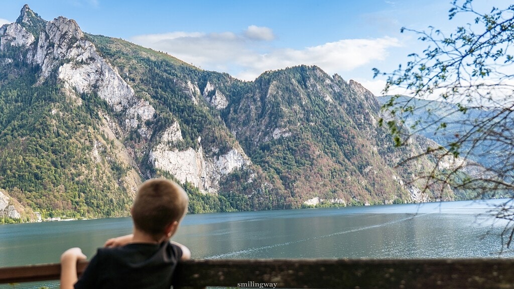 Traunsee s dětmi