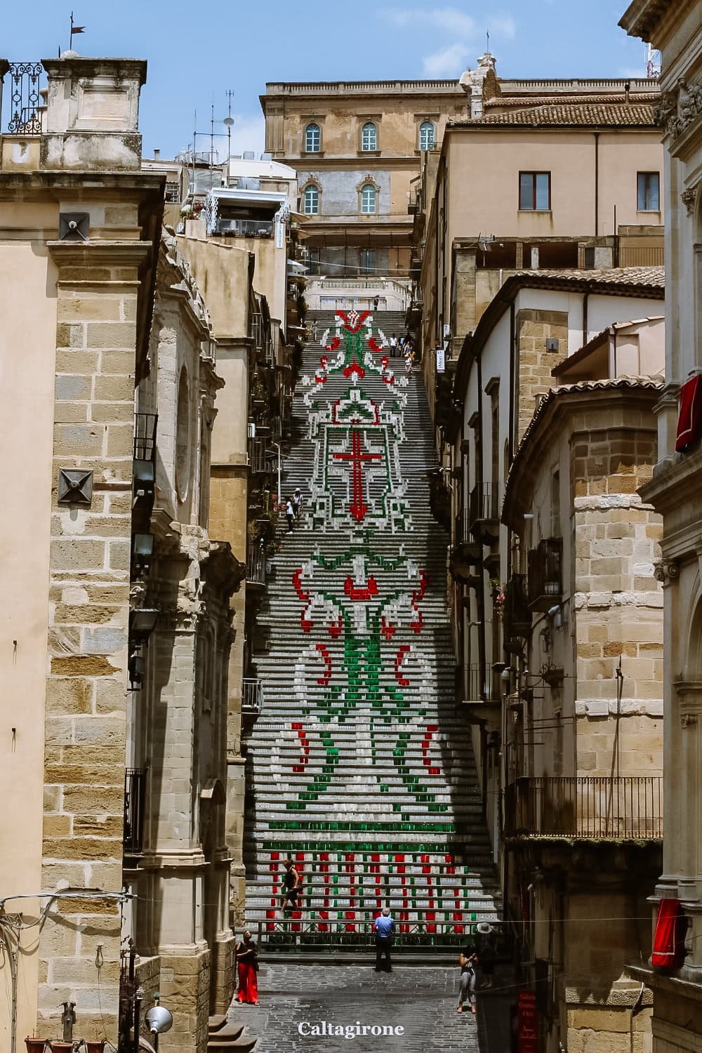 Scalinata di Santa Maria del Monte v Caltagirone