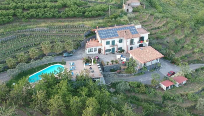 ubytování okolí Katánie – B&B Dimora dell'Etna